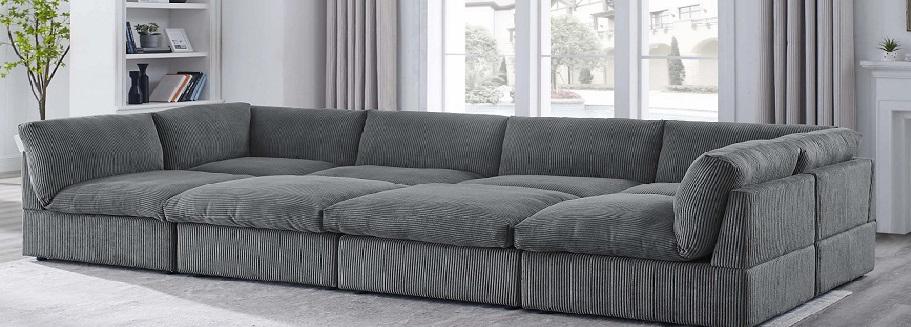 Sectional Sofa Freshly Cleaned